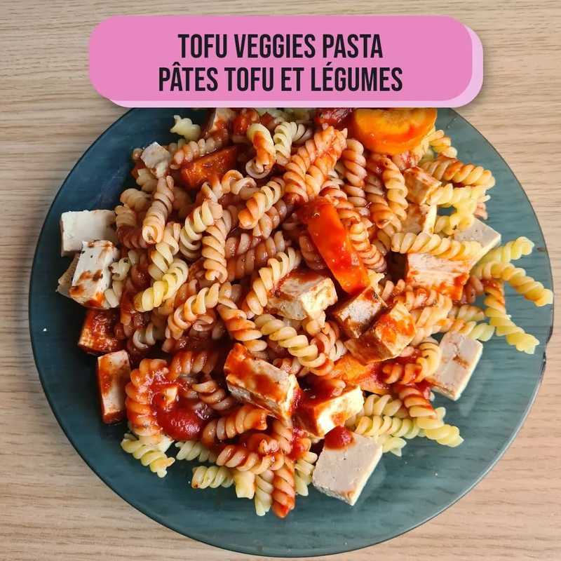 Tofu Veggies Pasta
