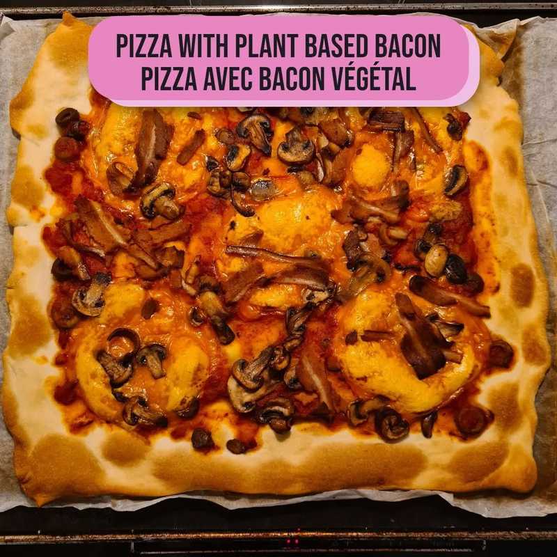 Vegan Pizza Cheese / Bacon