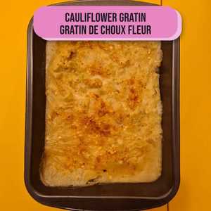 Cauliflower Gratin