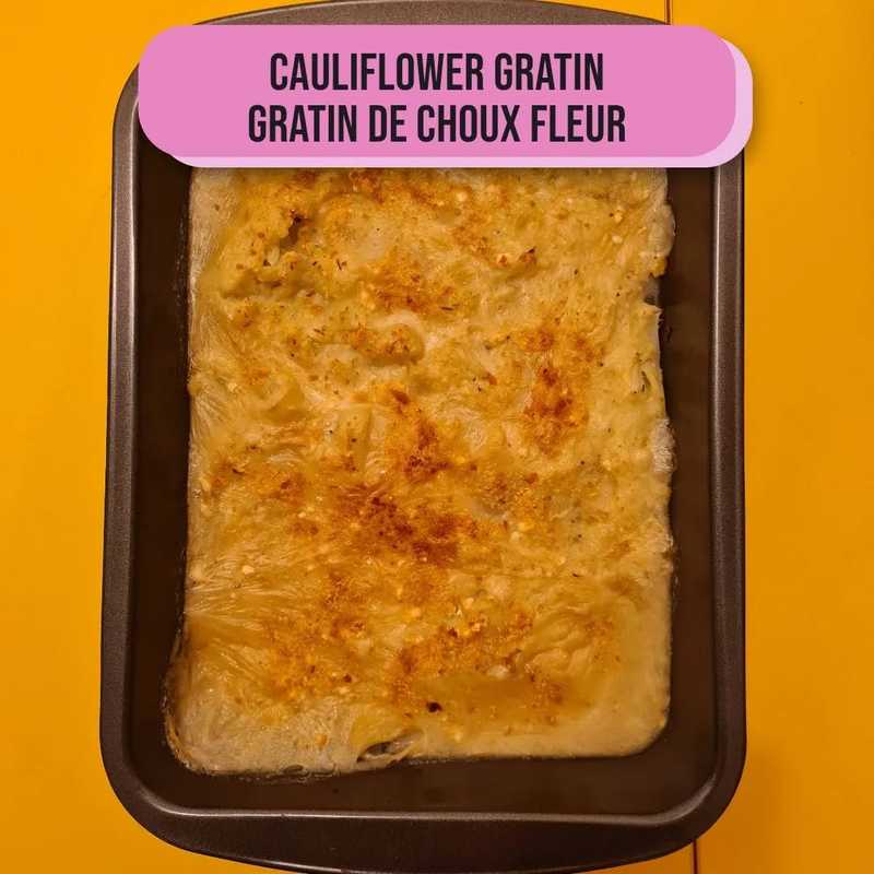 Cauliflower Gratin